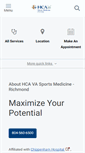 Mobile Screenshot of hcavasportsmed.com